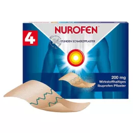 NUROFEN 24-hour pain patch 200 mg, 4 pcs