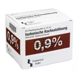 KOCHSALZLÖSUNG 0.9% Pl.Fresenius Injection Solution, 20X10 ml