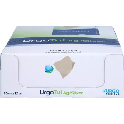 URGOTÜL Silver 10x12 cm wound gauze, 60 pcs