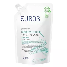 EUBOS SENSITIVE Shower & Cream Refill, 400 ml