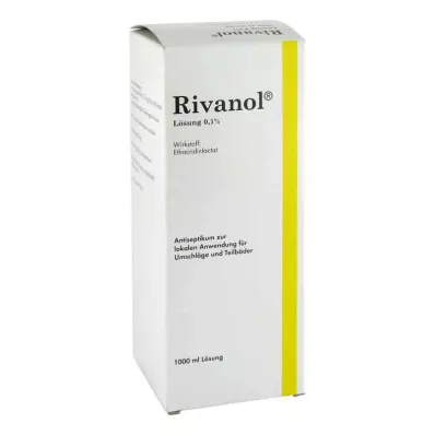 RIVANOL Solution 0.1%, 1000 ml RIVANOL Solution 0.1%, 1000 ml