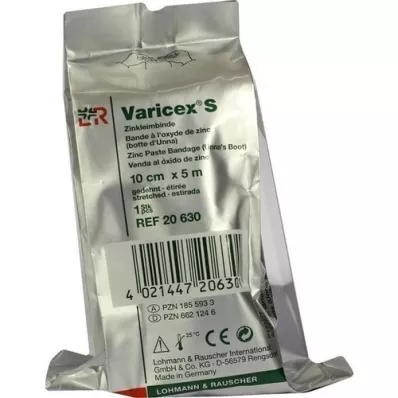 VARICEX S Zinc paste bandage 10 cmx5 m, 1 pc