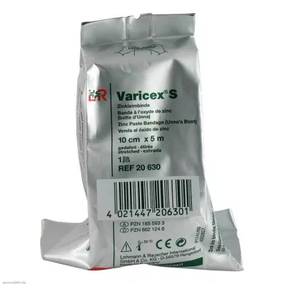 VARICEX S Zinc paste bandage 10 cmx5 m, 1 pc VARICEX S Zinc paste bandage 10 cmx5 m, 1 pc