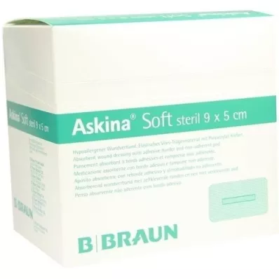 ASKINA Soft wound dressing 5x9 cm sterile, 50 pcs