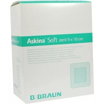 ASKINA Soft wound dressing 9x10 cm sterile, 50 pcs