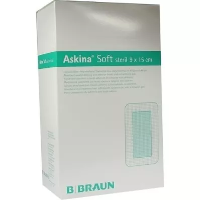 ASKINA Soft wound dressing 9x15 cm sterile, 40 pcs