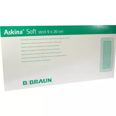ASKINA Soft wound dressing 9x20 cm sterile, 30 pcs ASKINA Soft wound dressing 9x20 cm sterile, 30 pcs