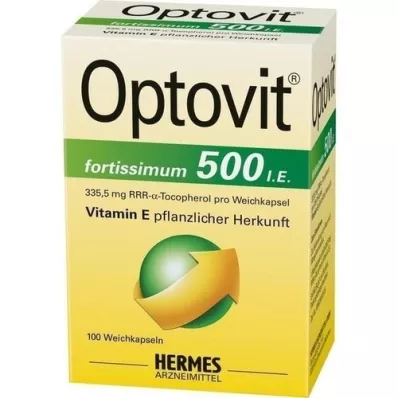 OPTOVIT fortissimum 500 capsules, 100 pcs