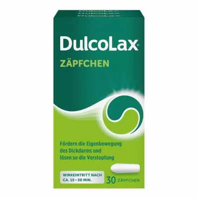 DULCOLAX Suppositories, 30 pcs
