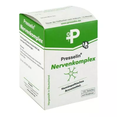 PRESSELIN Nerve Complex Tablets, 100 pcs