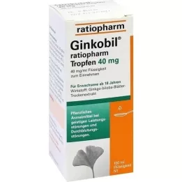 GINKOBIL-ratiopharm drops 40 mg, 100 ml