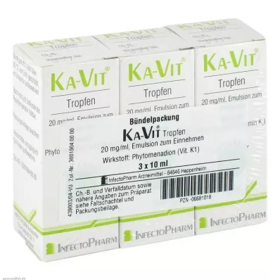 KA VIT Drops, 3X10 ml KA VIT Drops, 3X10 ml