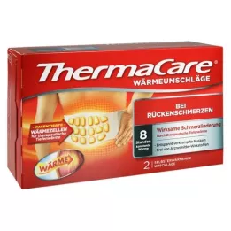 THERMACARE Back wraps S-XL for pain relief, 2 pcs