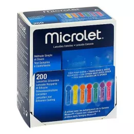 MICROLET Lancets coloured, 200 pcs