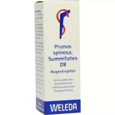 PRUNUS SPINOSA SUMMITATES D 8 eye drops, 10 ml