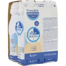 FRESUBIN PROTEIN Energy DRINK Nut Drink Bottle, 4X200 ml