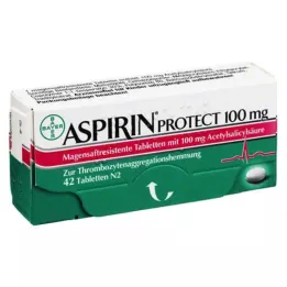 ASPIRIN Protect 100 mg enteric-coated tablets, 42 pcs