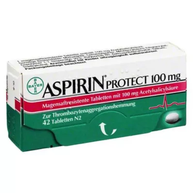 ASPIRIN Protect 100 mg enteric-coated tablets, 42 pcs ASPIRIN Protect 100 mg enteric-coated tablets, 42 pcs
