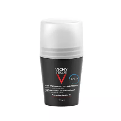 VICHY HOMME Deo roll-on for sensitive skin, 50 ml