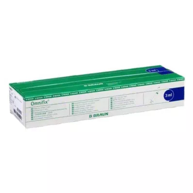 OMNIFIX Solo Spr.3 ml Luer latexfree, 100X3 ml OMNIFIX Solo Spr.3 ml Luer latexfree, 100X3 ml