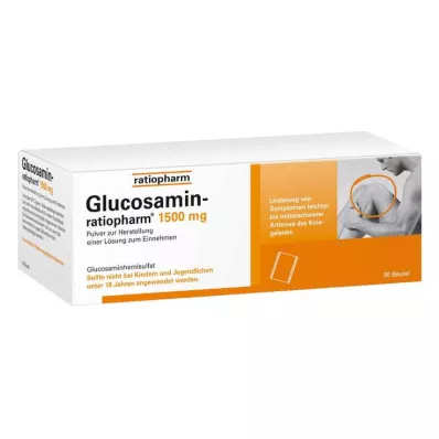 Glucosamine ratiopharm 1500 mg bag, 90 pcs