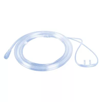 Oxygen goggles curved for adults with loop 210 cm, 1 piece Oxygen goggles curved for adults with loop 210 cm, 1 piece