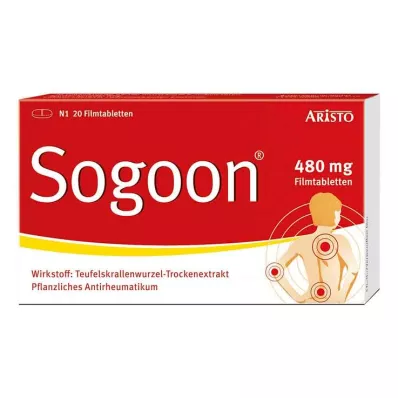 SOGOON 480 mg film-coated tablets, 20 pcs SOGOON 480 mg film-coated tablets, 20 pcs