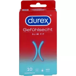 DUREX Sensitive Slim Fit condoms, 10 pcs