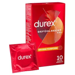 DUREX Sensitive extra large condoms, 10 pcs