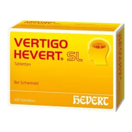 VERTIGO HEVERT SL Tablets, 100 pc