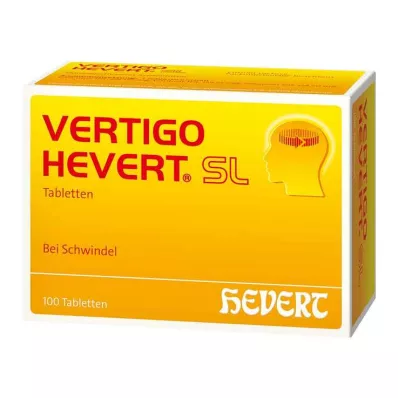 VERTIGO HEVERT SL Tablets, 100 pc
