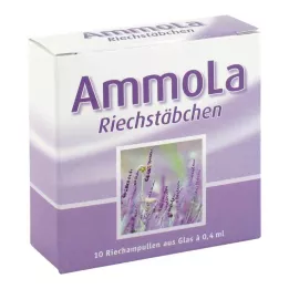 AMMOLA Smelling Stick Smelling Ampoules, 10X0.4 ml