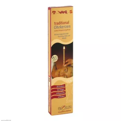 BIOSUN Ear candles Traditional, 2 pcs BIOSUN Ear candles Traditional, 2 pcs