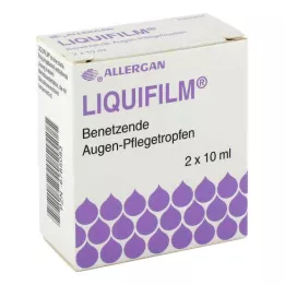 LIQUIFILM Wetting Eye Care Drops, 2X10 ml