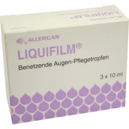 LIQUIFILM Wetting Eye Care Drops, 3X10 ml