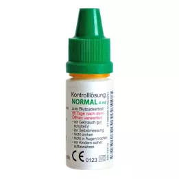 GLUCO TEST Plus control solution normal, 4 ml