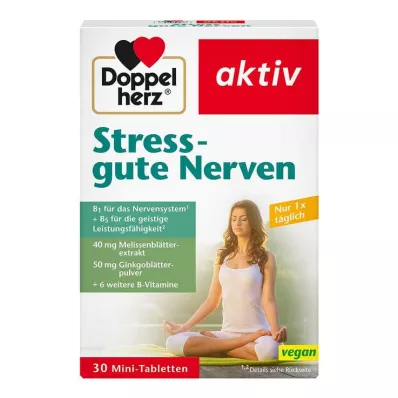 DOPPELHERZ Stress good nerves tablets, 30 pcs DOPPELHERZ Stress good nerves tablets, 30 pcs