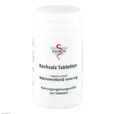 Table salt 1000 mg tablets, 100 pieces