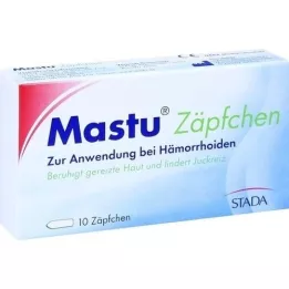 MASTU Suppository haemorrhoids, 10 pcs