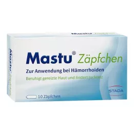 MASTU Suppository haemorrhoids, 10 pcs