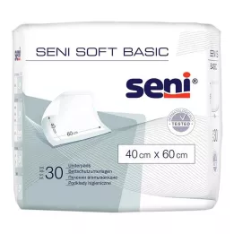 SENI Soft Basic bed protection pad 40x60 cm, 30 pcs