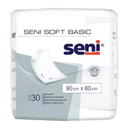 SENI Soft Basic bed protection pad 60x90 cm, 30 pcs