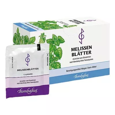 MELISSENBLÄTTER Tea filter bag, 20X1.5 g