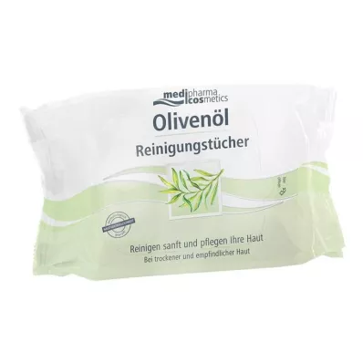 OLIVENÖL CLEANING WIPES, 25 pcs
