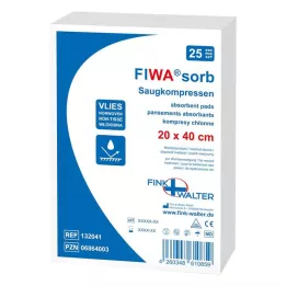 Bandage compresses 20x40cm, 25 pcs