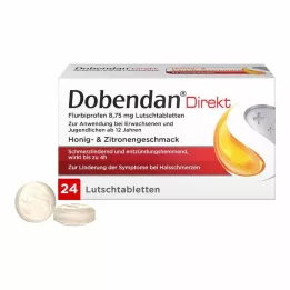 DOBENDAN Direct Flurbiprofen 8.75 mg lozenge, 24 pcs