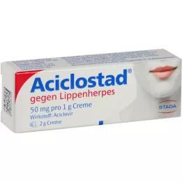ACICLOSTAD Cream against cold sores, 2 g