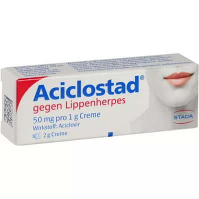 ACICLOSTAD Cream against cold sores, 2 g