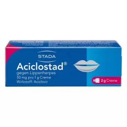 ACICLOSTAD Cream against cold sores, 2 g
