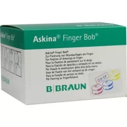 ASKINA Finger Bob coloured, 50 pcs
